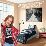 Disney Duvet Cover and Pillowcase Set Kids Teens Bedding Bedroom Accessories