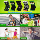 Minecraft Boys Socks  5 Pack - Cotton-Rich Crew Socks