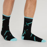 Minecraft Mens Socks Pack of 5 Calf Socks for Men - Get Trend