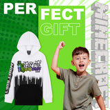 Minecraft Hoodie for Boys and Teenagers - Creeper Boys Hoodies - Get Trend