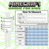 Minecraft Hoodie for Boys and Teenagers - Creeper Boys Hoodies - Get Trend