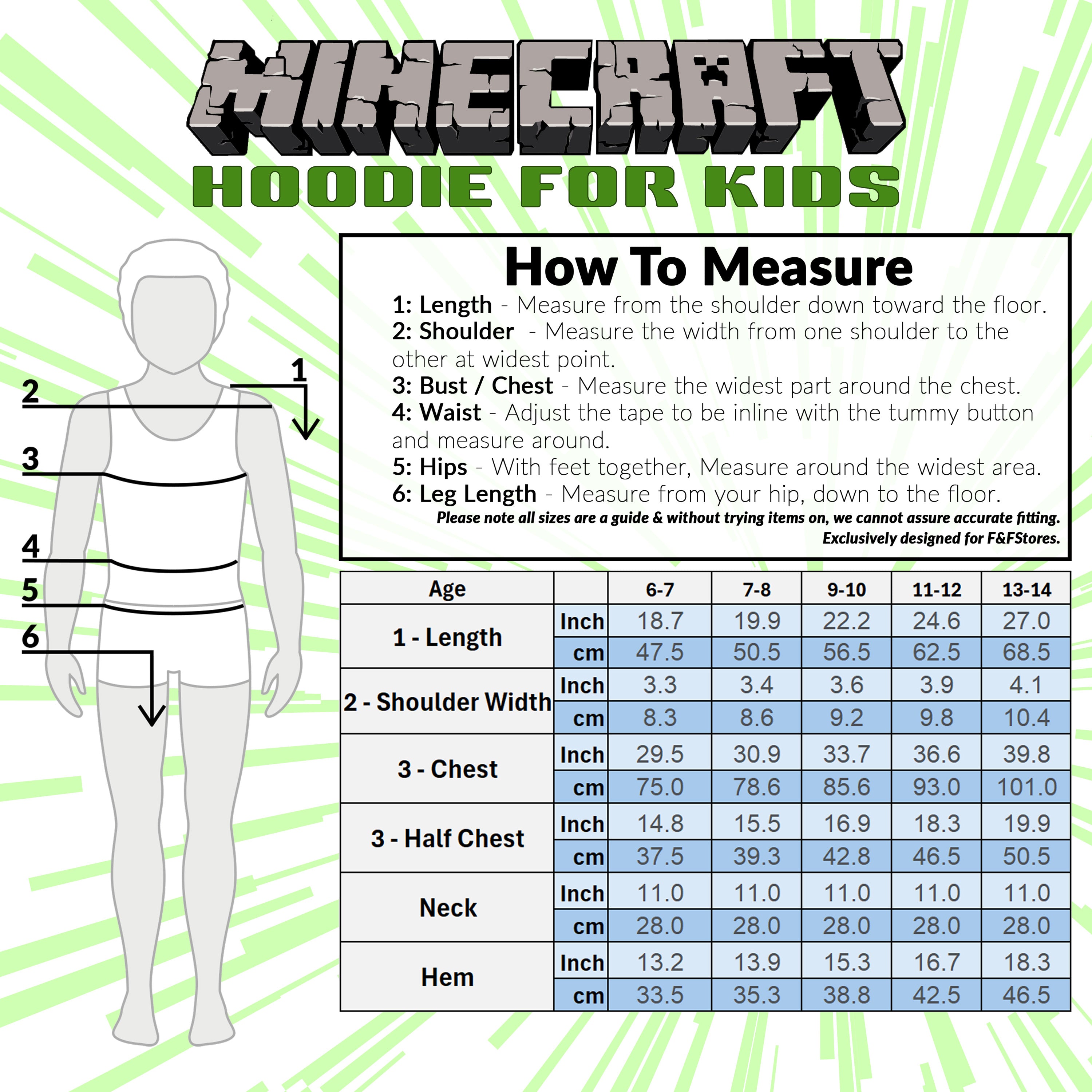 Minecraft Hoodie for Boys and Teenagers - Creeper Boys Hoodies - Get Trend