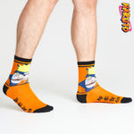 Naruto Mens Socks Pack of 5 Crew Socks for Men - Get Trend