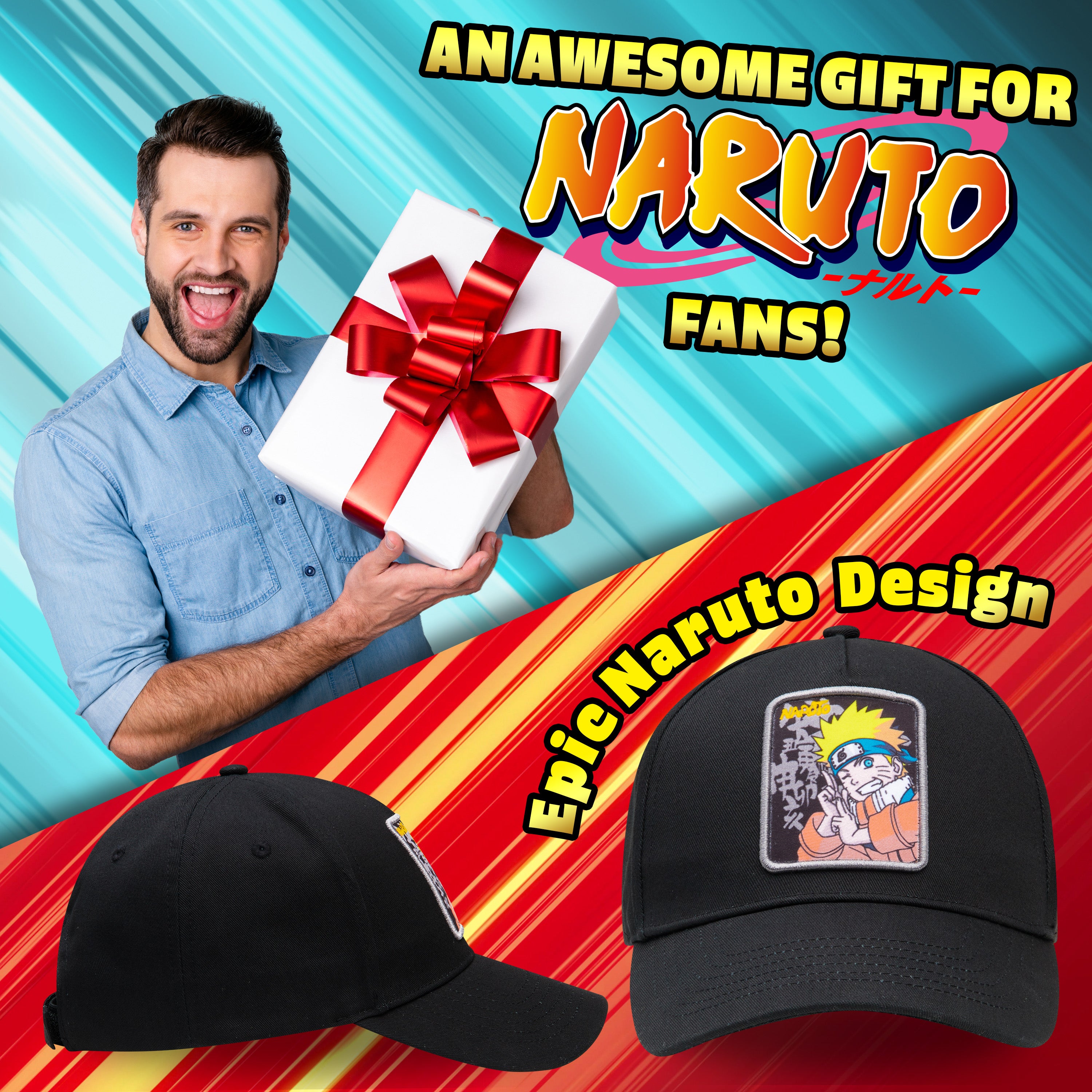 Naruto Baseball Cap for Mens and Teenagers Gifts for Men - Get Trend