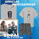 One Piece Boys Short Pyjamas Set, Breathable Lounge Wear - Anime Gifts