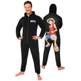 One Piece Adult Onesie for Men Teenagers Hooded Fleece Onesies For Men