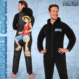 One Piece Adult Onesie for Men Teenagers Hooded Fleece Onesies For Men
