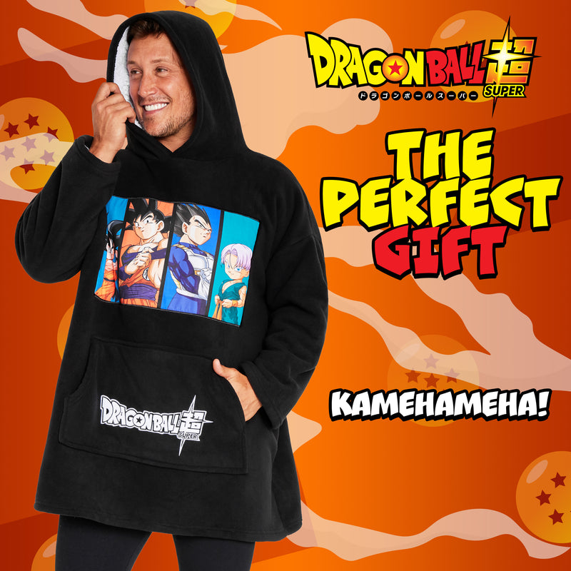 Dragon Ball Z Blanket Hoodie for Men and Teenagers