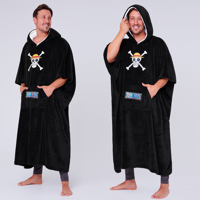 One Piece Hoodie Blanket for Adults and Teenagers - Get Trend