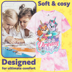 Paw Patrol PJs for Girls Pack of 2 Short Sleeve Pyjamas Set for Kids Toddlers Everest Skye Lounge Sets Nightwear Soft Comfy Sleepwear Gifts for Girls - Get Trend