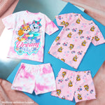 Paw Patrol PJs for Girls Pack of 2 Short Sleeve Pyjamas Set for Kids Toddlers Everest Skye Lounge Sets Nightwear Soft Comfy Sleepwear Gifts for Girls - Get Trend