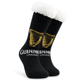 Guinness Gifts for Men Slipper Socks, Warm Fluffy Non Slip Bed Socks Gifts for Boyfriend Husband Irish Gifts