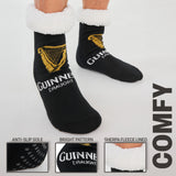 Guinness Gifts for Men Slipper Socks, Warm Fluffy Non Slip Bed Socks Gifts for Boyfriend Husband Irish Gifts