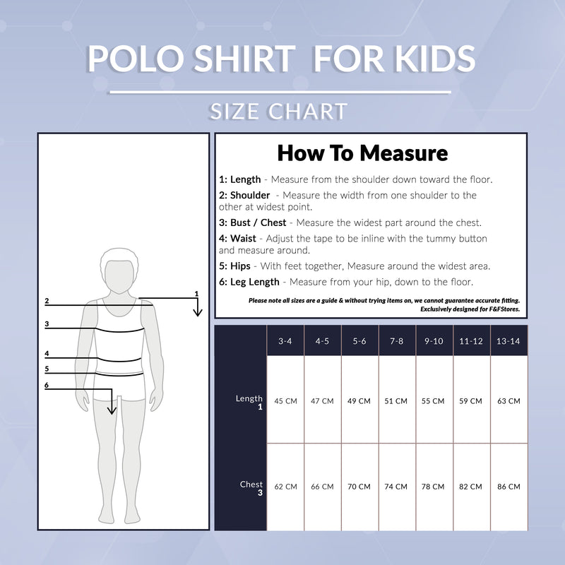 CityComfort White Polo Shirt Boys and Girls, Plain Short Sleeve T Shirt - 2 Pack