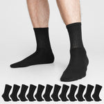 CityComfort Mens Socks - Pack of 12 Crew Socks for Men - Get Trend