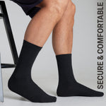 CityComfort Calf Socks for Men and Teenagers - Pack of 12 - Get Trend