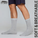 CityComfort Calf Socks for Men and Teenagers - Pack of 12 - Get Trend