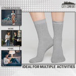 CityComfort Calf Socks for Women and Teenagers - Pack of 12 - Get Trend