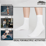 CityComfort Calf Socks for Women and Teenagers - Pack of 12 - Get Trend