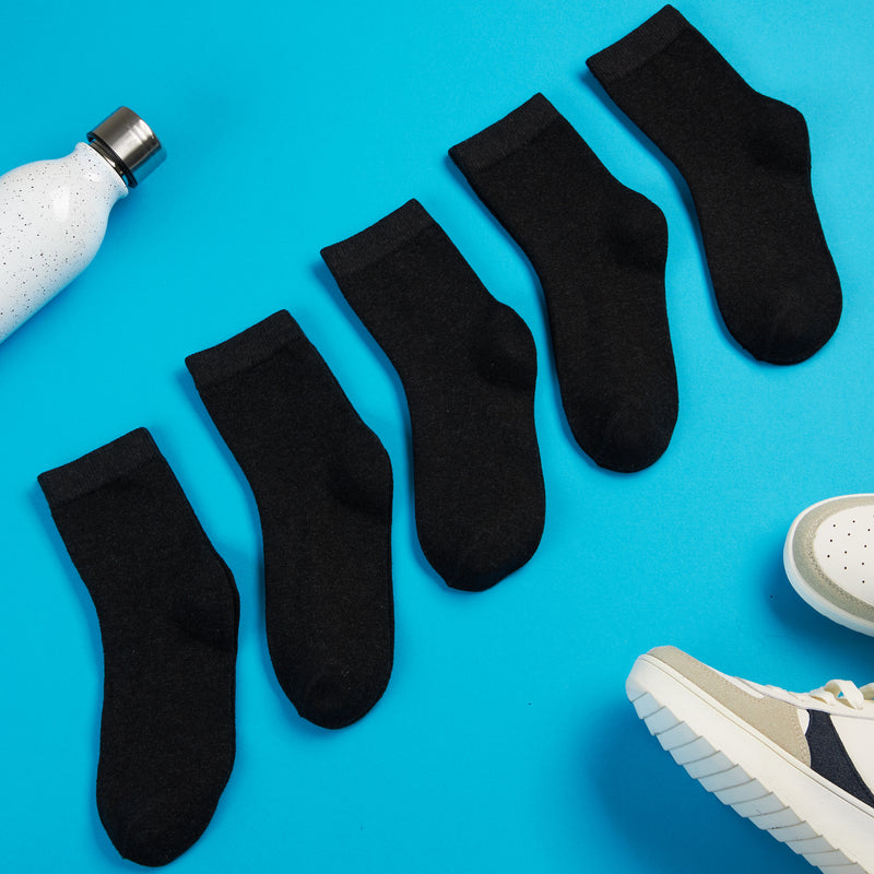 CityComfort Boys Calf Socks - Pack of 12 - Get Trend