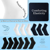 CityComfort Boys Calf Socks - Pack of 12 - Get Trend