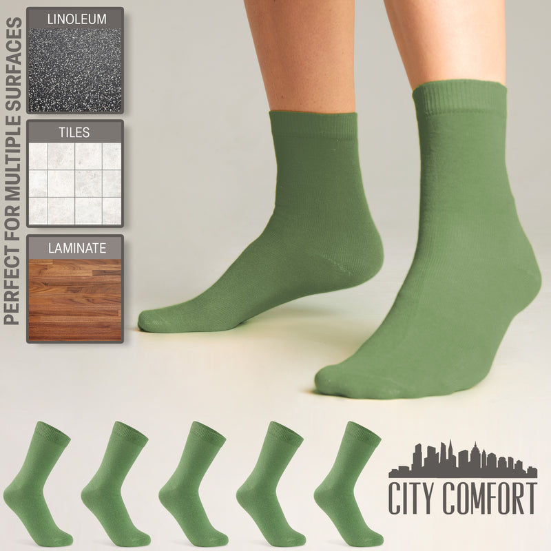 CityComfort Calf Socks for Women and Teenagers - Pack of 6 - Get Trend