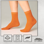 CityComfort Calf Socks for Women and Teenagers - Pack of 6 - Get Trend