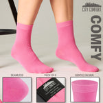 CityComfort Calf Socks for Women and Teenagers - Pack of 6 - Get Trend