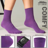 CityComfort Calf Socks for Women and Teenagers - Pack of 6 - Get Trend