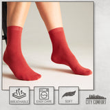 CityComfort Calf Socks for Women and Teenagers - Pack of 6 - Get Trend