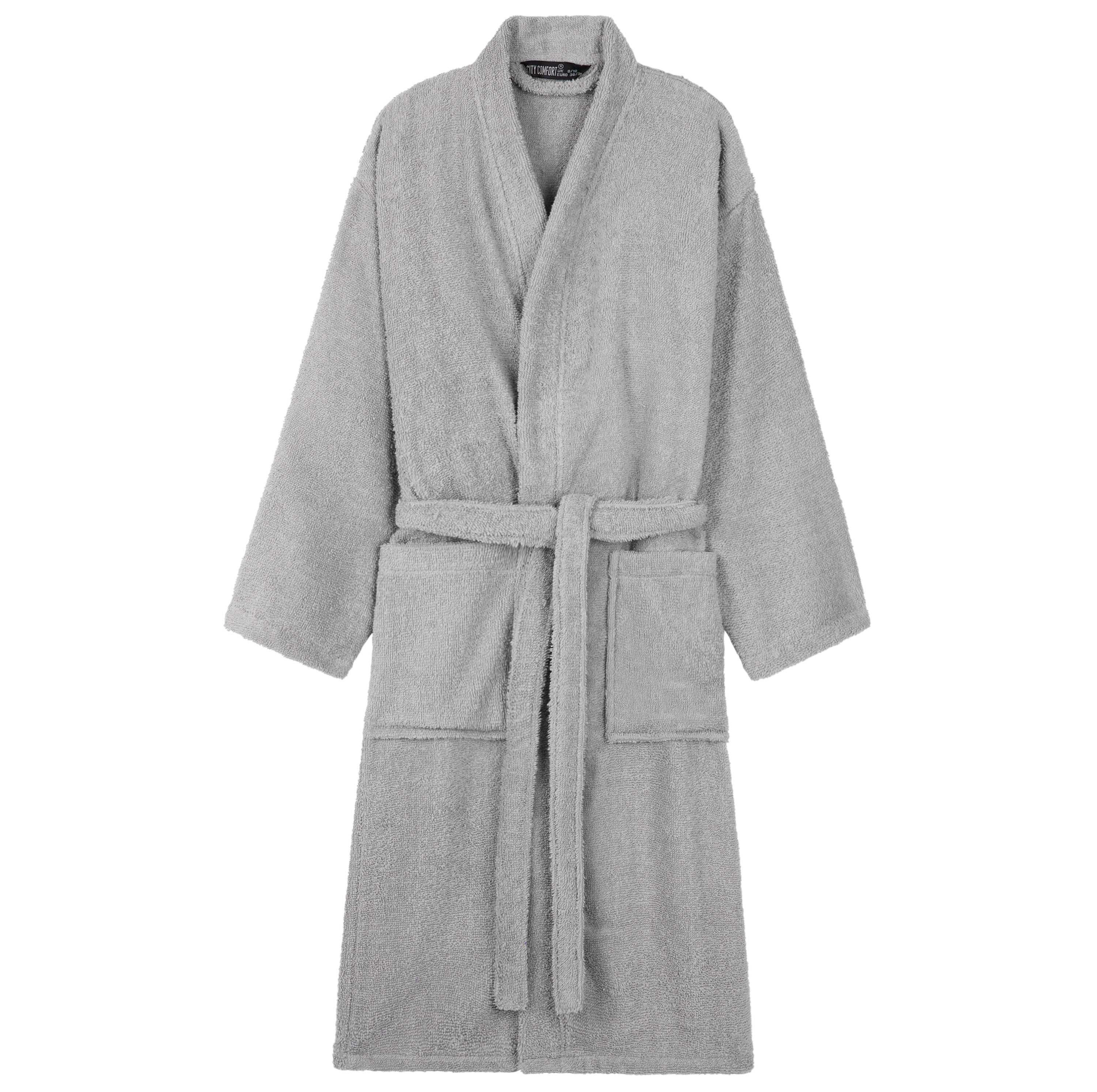 Bath Robes for Women - Absorbent Cotton Terry Towelling Bathrobe - Get Trend