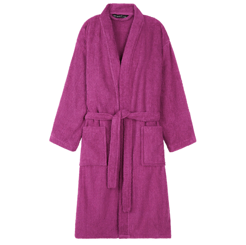 Bath Robes for Women - Absorbent Cotton Terry Towelling Bathrobe - Get Trend