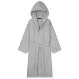 Hooded Bath Robes for Women - Absorbent Cotton Terry Towelling Bathrobe - Get Trend