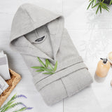 Hooded Bath Robes for Women - Absorbent Cotton Terry Towelling Bathrobe - Get Trend