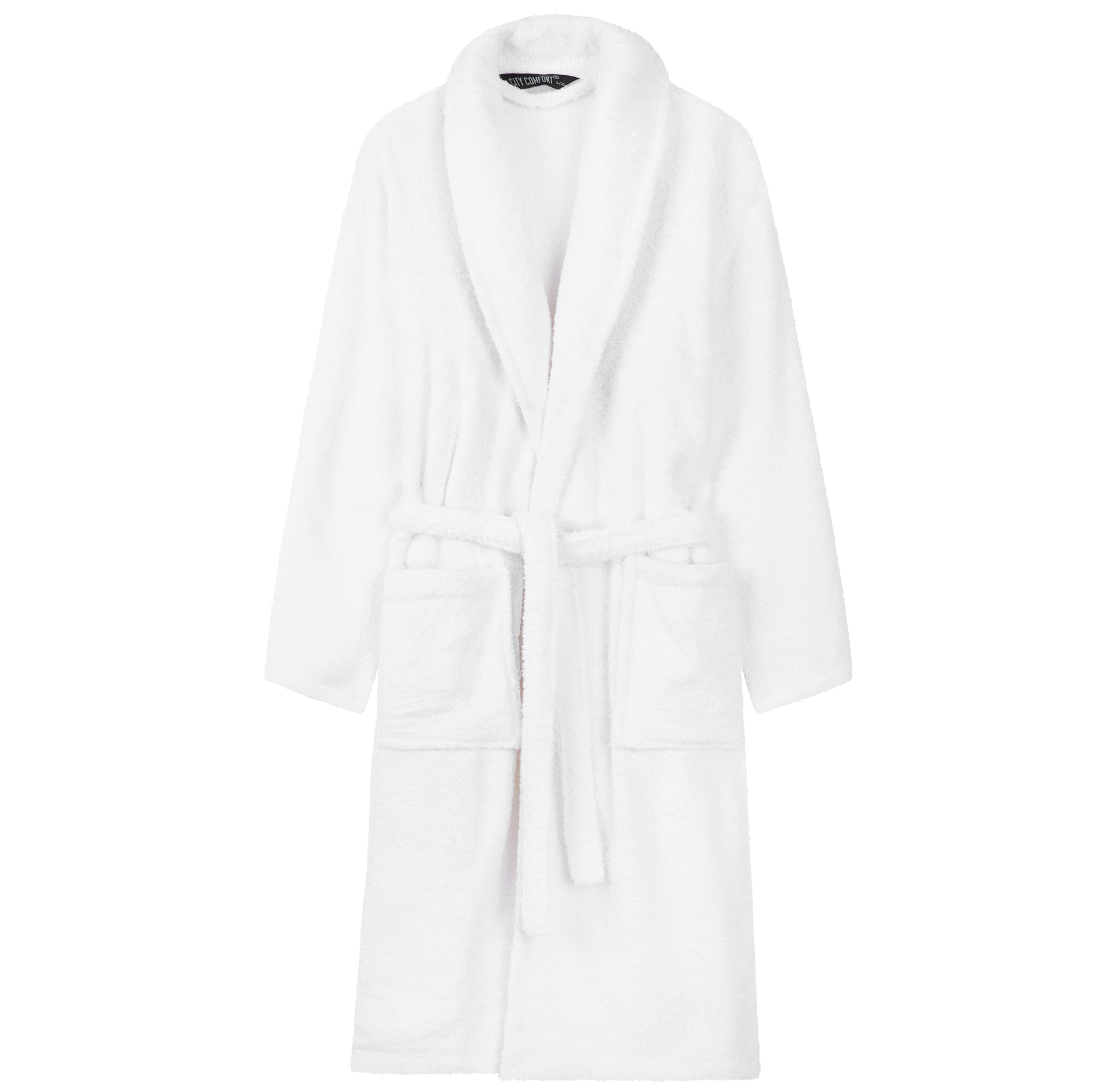 Bath Robes for Men - Absorbent Cotton Terry Towelling Bathrobe - Get Trend