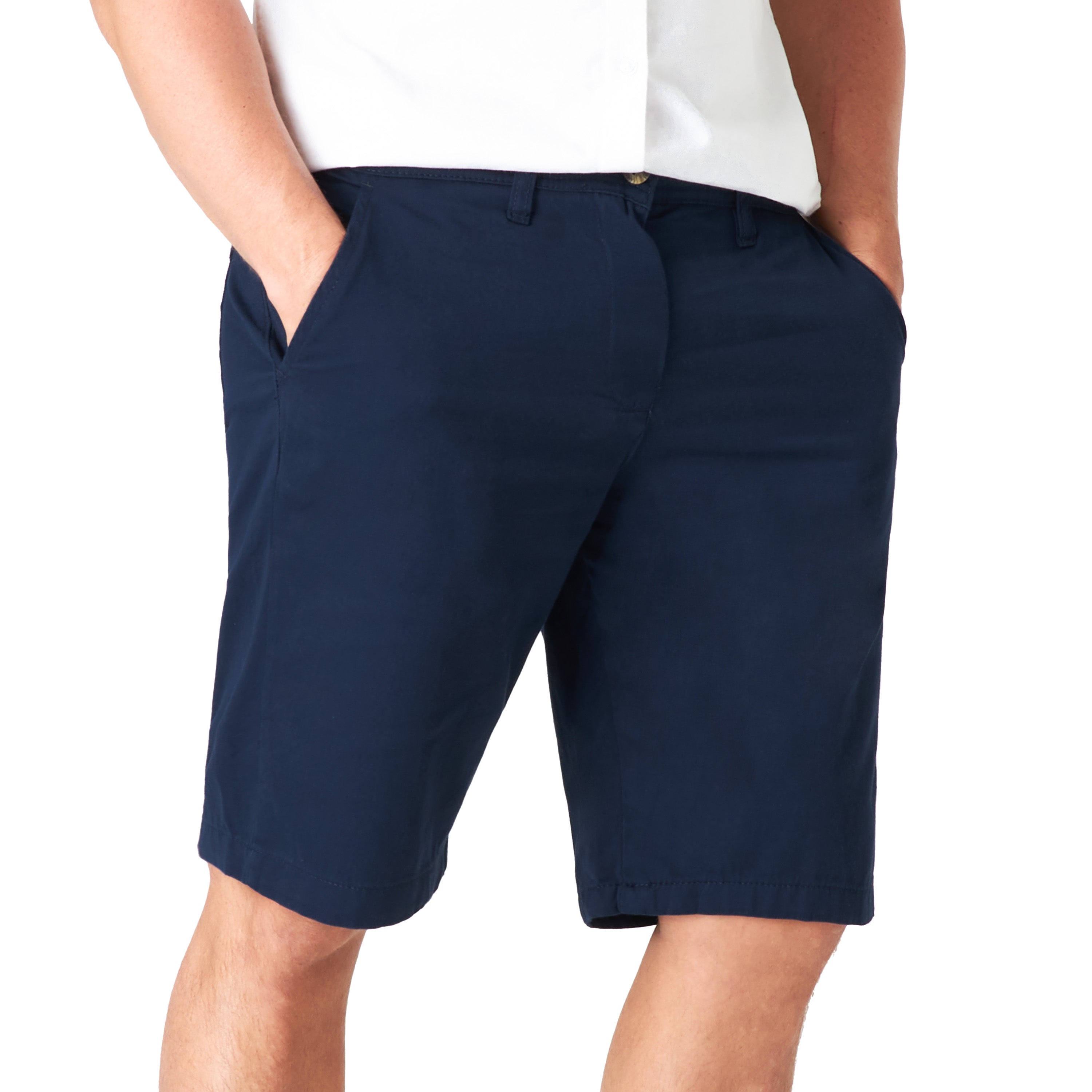 CityComfort Mens Shorts with Pockets 100% Cotton Chino Shorts - Get Trend