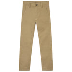 CityComfort Boys Chino Trousers with Front and Back Pockets, Adjustable Waist - Get Trend