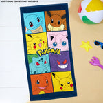 Pokemon Towel Kids Teens Super Soft Absorbent Anime Bath Shower Swimming Beach Towel 100% Cotton Pikachu Gengar Eeevee Holiday Essentials 140x70cm - Get Trend