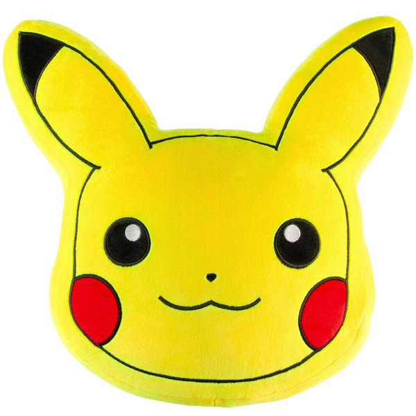 Pokemon 3D Pikachu Cushion Plush for Bed, Bedroom Accessories - Anime Gifts