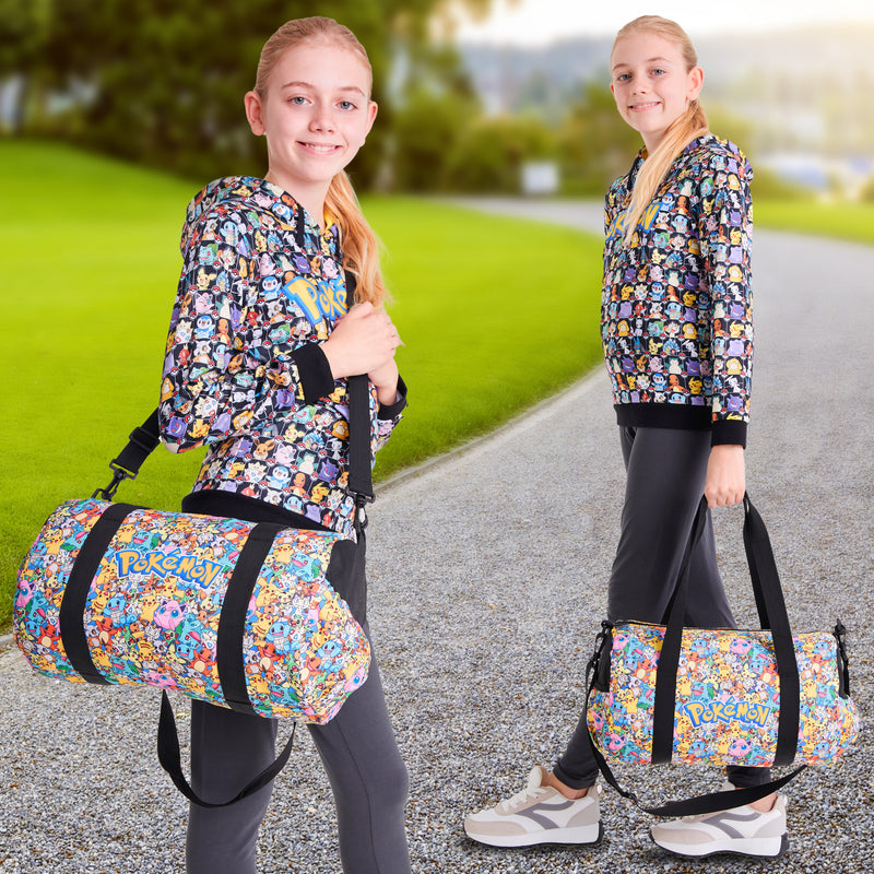Pokemon Duffle Bag for Kids, Gym Bag or Travel Duffle Bag for Kids