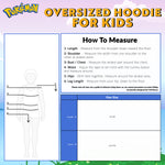 Pokemon Fleece Hoodie Blanket for Kids and Teenagers - Black - Get Trend