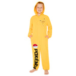 Pokemon Fleece Onesie for Boys  - Pokemon Comfy Loungewear - Get Trend