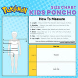 Pokemon Fleece Hoodie Blanket for Kids and Teenagers - One Size Oversized Hoodie - Get Trend