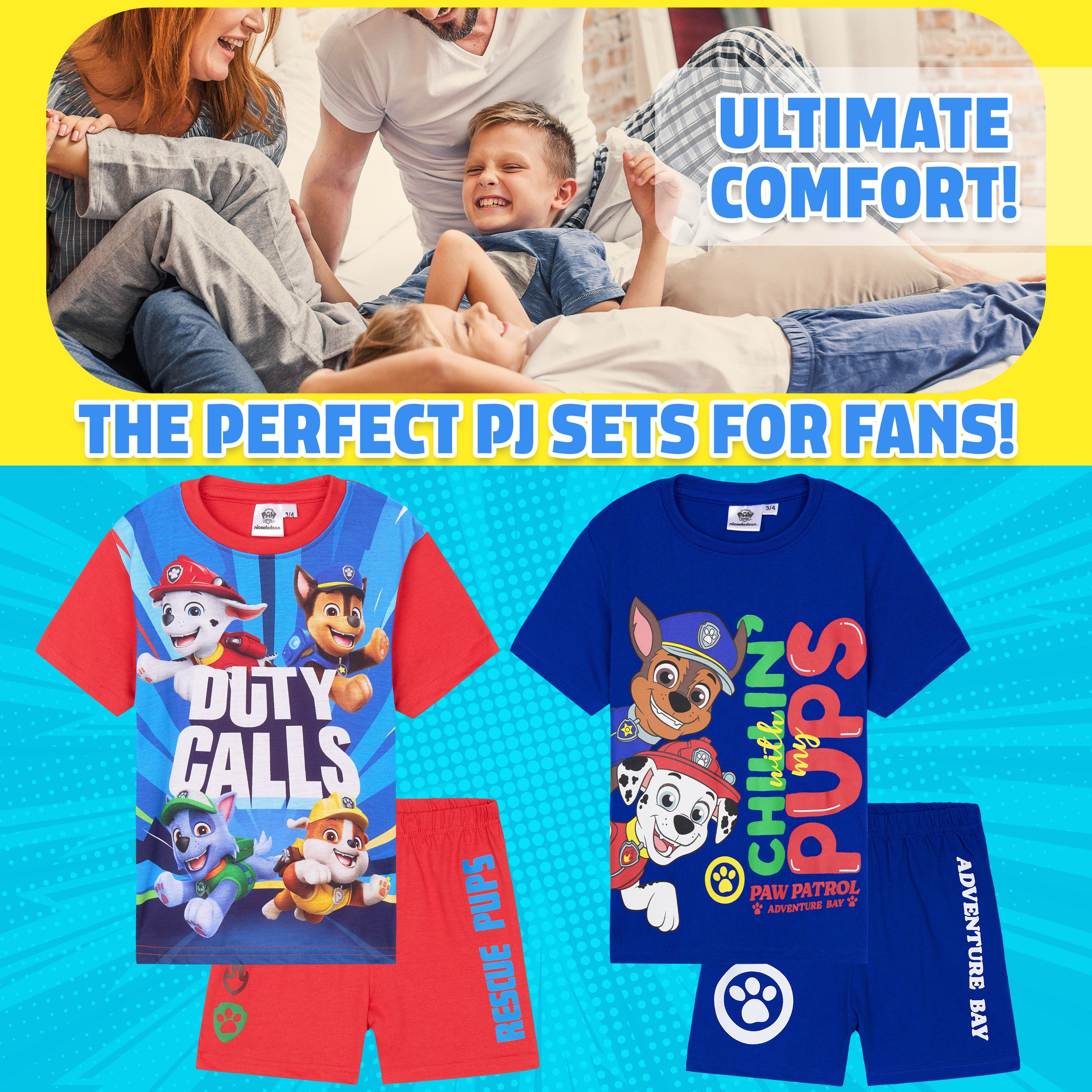 Get Trend Boys Pyjamas Set Short PJs Kids Lounge Set Nightwear Soft Summer Sleepwear Multipacks Available Gifts for Boys - Get Trend