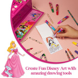 Disney Princess Kids Colouring Sets - 40 Plus Pieces Paints Colouring Pencils Crayons - Get Trend
