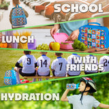 Paw Patrol Backpack Set 4 Pcs Kids Water Bottle 400ml Pencil Case Insulated Lunch Bag