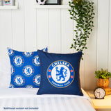 Chelsea F.C. Square Cushion Covers, 39 x 39cm Cushion Cover Pack of 2 Gifts