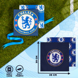 Chelsea F.C. Square Cushion Covers, 39 x 39cm Cushion Cover Pack of 2 Gifts