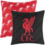 Liverpool F.C. Square Cushion Covers, 39 x 39cm  Cushion Cover Pack of 2