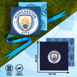 Manchester City F.C. Square Cushion Covers, 39 x 39cm Cushion Cover Pack of 2